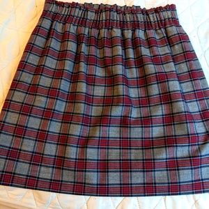 JCrew Plaid Skirt